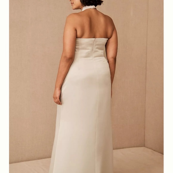 BHLDN RUBY DRESS IN OYSTER - Picture 4 of 4